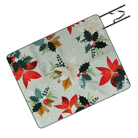 Iveta Abolina Hello December Picnic Blanket