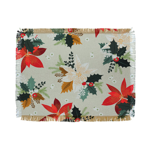 Iveta Abolina Hello December Throw Blanket