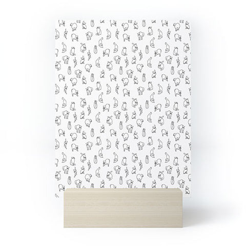 Iveta Abolina Hello Furry Mini Art Print