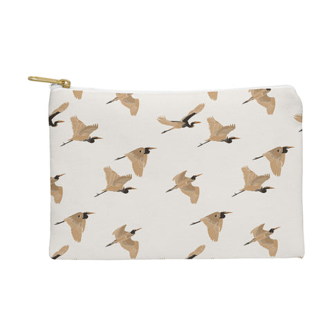 Iveta Abolina Herons Tan Cream Pouch