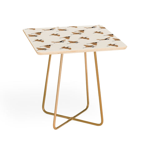 Iveta Abolina Herons Tan Cream Side Table
