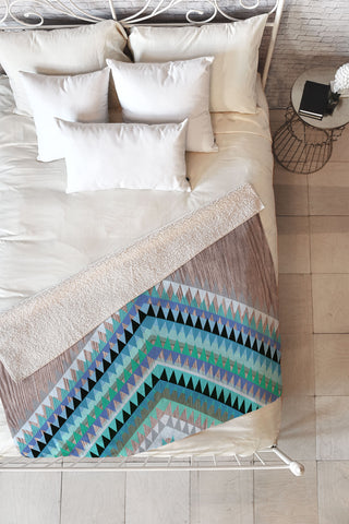 Iveta Abolina High Tide Fleece Throw Blanket