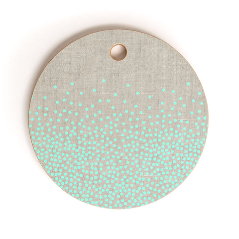 Iveta Abolina Hint of Mint Cutting Board Round