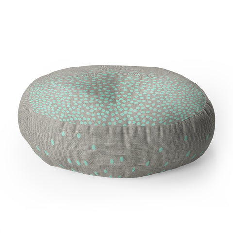 Iveta Abolina Hint of Mint Floor Pillow Round