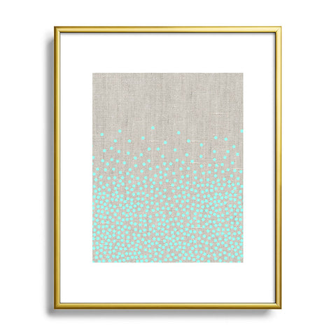 Iveta Abolina Hint of Mint Metal Framed Art Print