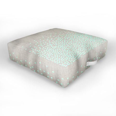 Iveta Abolina Hint of Mint Outdoor Floor Cushion