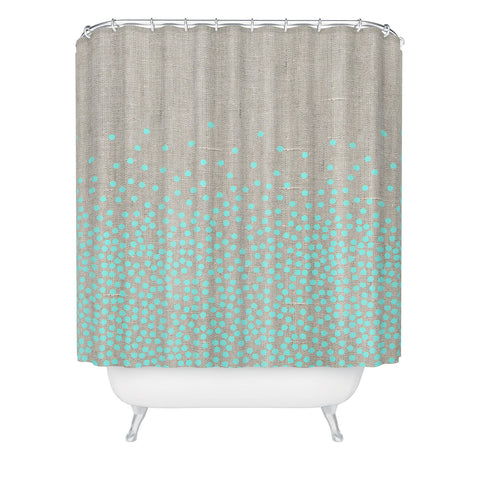 Iveta Abolina Hint of Mint Shower Curtain