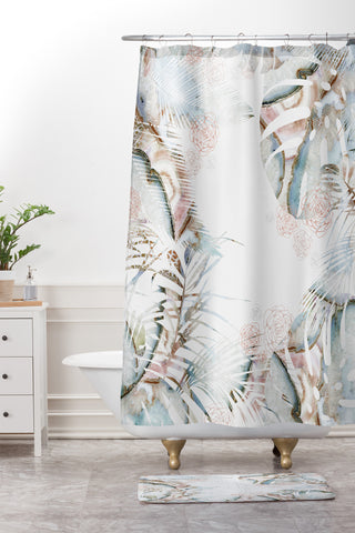 Iveta Abolina Honey Its Nap Time Shower Curtain And Mat