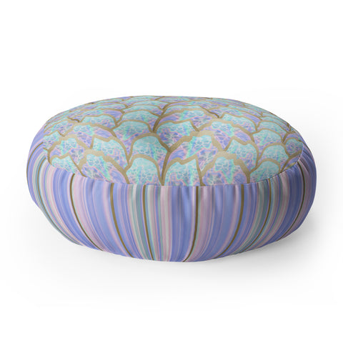 Iveta Abolina Hyper Fish Scale Floor Pillow Round