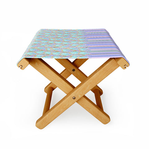Iveta Abolina Hyper Fish Scale Folding Stool