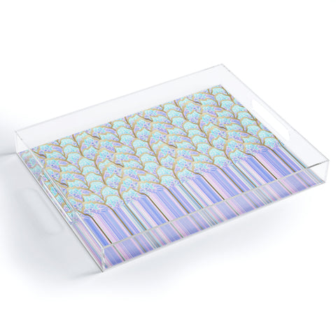 Iveta Abolina Hyper Fish Scale Acrylic Tray