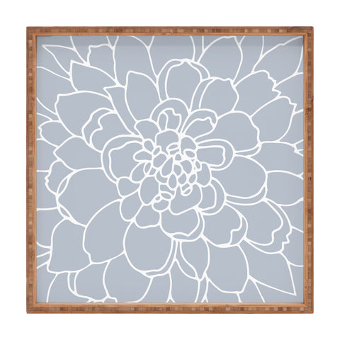 Iveta Abolina Iceland Frost Blue Square Tray