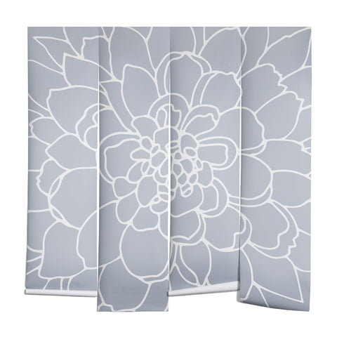 Iveta Abolina Iceland Frost Blue Wall Mural