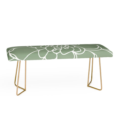 Iveta Abolina Iceland Frost Green Bench