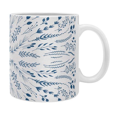 Iveta Abolina Indigo Maze Coffee Mug