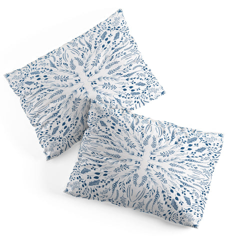 Iveta Abolina Indigo Maze Pillow Shams