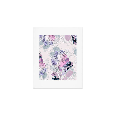 Iveta Abolina Iris Garden Art Print