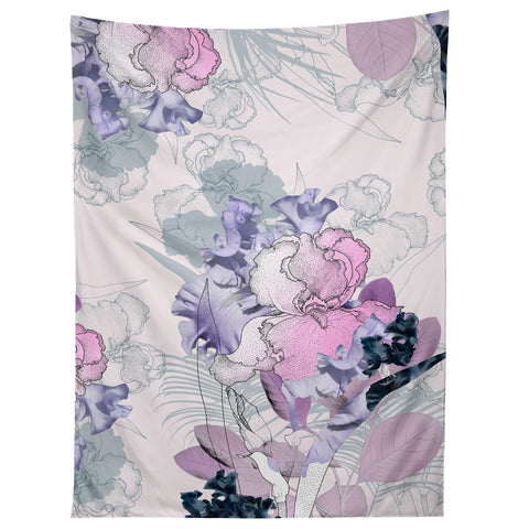Iveta Abolina Iris Garden Tapestry