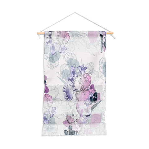Iveta Abolina Iris Garden Wall Hanging Portrait