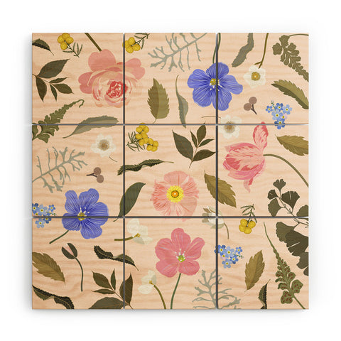 Iveta Abolina Isabelle Sun Wood Wall Mural