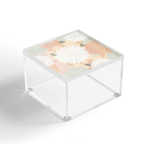 Iveta Abolina Ivory Rose Acrylic Box