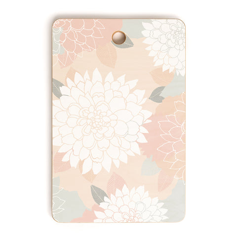 Iveta Abolina Ivory Rose Cutting Board Rectangle