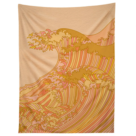 Iveta Abolina Japanese Sunny Wave Tapestry