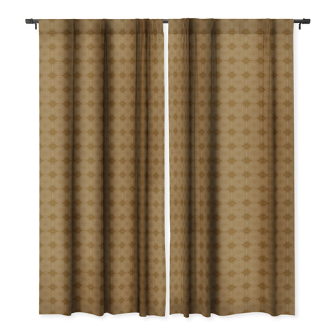 Iveta Abolina Jazmyne Rust Blackout Window Curtain
