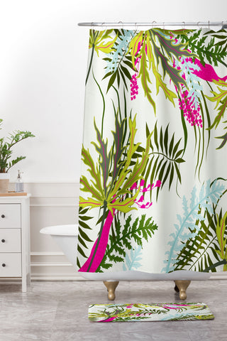 Iveta Abolina Josette Morning Shower Curtain And Mat