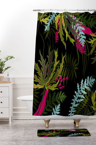 Iveta Abolina Josette Night Shower Curtain And Mat