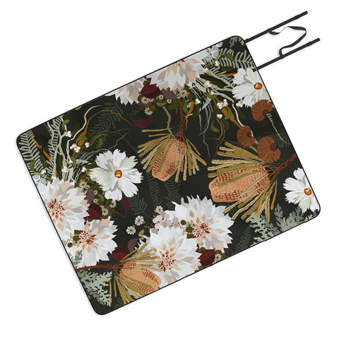 Iveta Abolina Juliette Moss Picnic Blanket