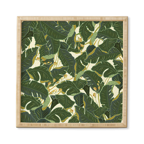 Iveta Abolina Jungle Polka Framed Wall Art