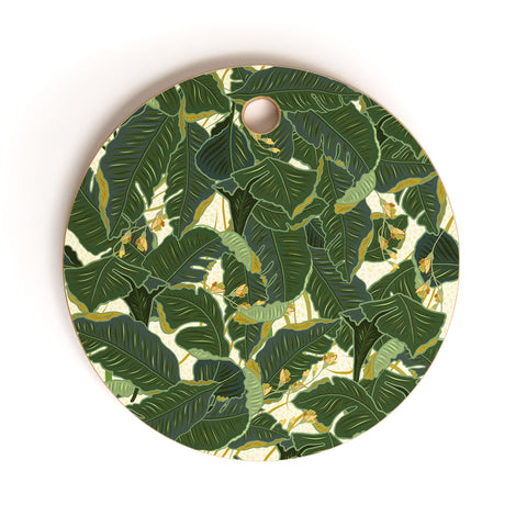Iveta Abolina Jungle Polka Cutting Board Round