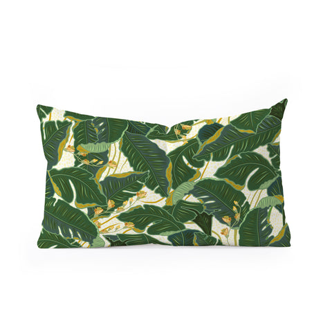 Iveta Abolina Jungle Polka Oblong Throw Pillow