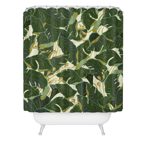 Iveta Abolina Jungle Polka Shower Curtain