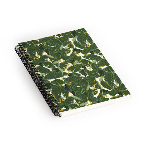 Iveta Abolina Jungle Polka Spiral Notebook