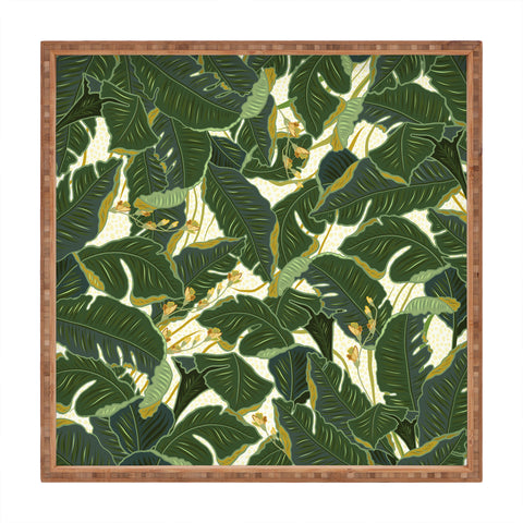 Iveta Abolina Jungle Polka Square Tray