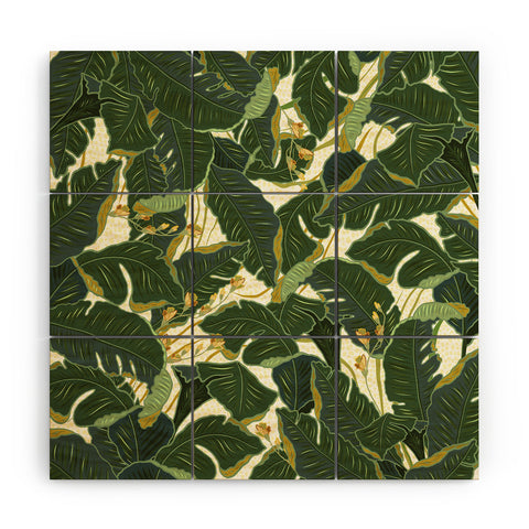 Iveta Abolina Jungle Polka Wood Wall Mural