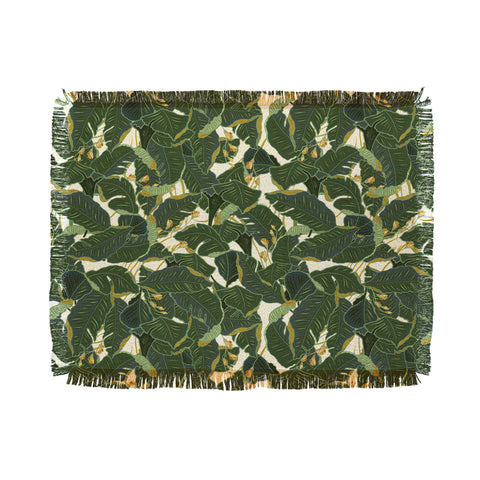 Iveta Abolina Jungle Polka Throw Blanket