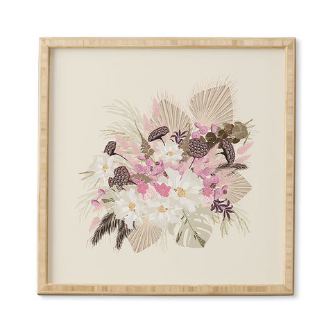 Iveta Abolina Keeley Blush Framed Wall Art