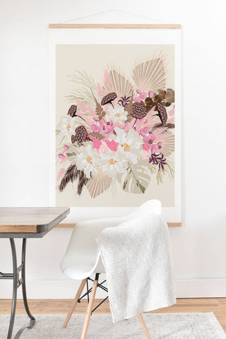 Iveta Abolina Keeley Blush Art Print And Hanger
