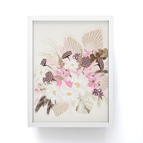 Iveta Abolina Keeley Blush Framed Mini Art Print