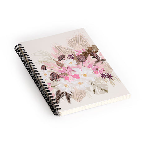 Iveta Abolina Keeley Blush Spiral Notebook