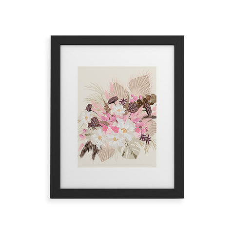 Iveta Abolina Keeley Blush Framed Art Print