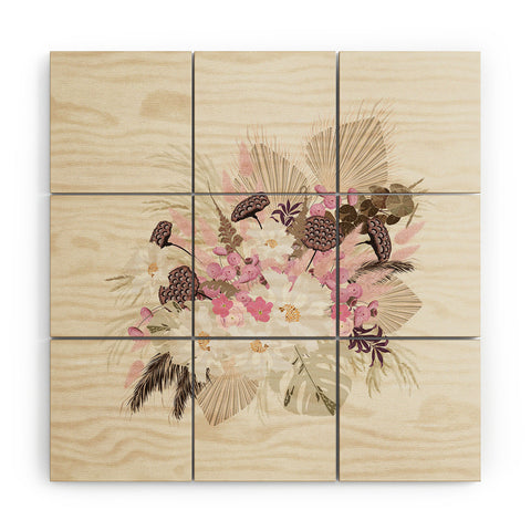 Iveta Abolina Keeley Blush Wood Wall Mural