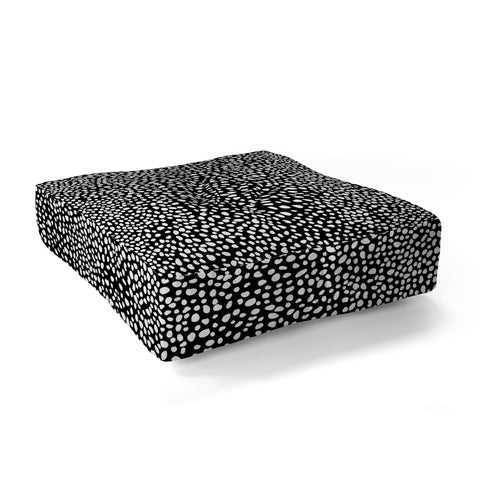 Iveta Abolina La Jardin Noir I Floor Pillow Square