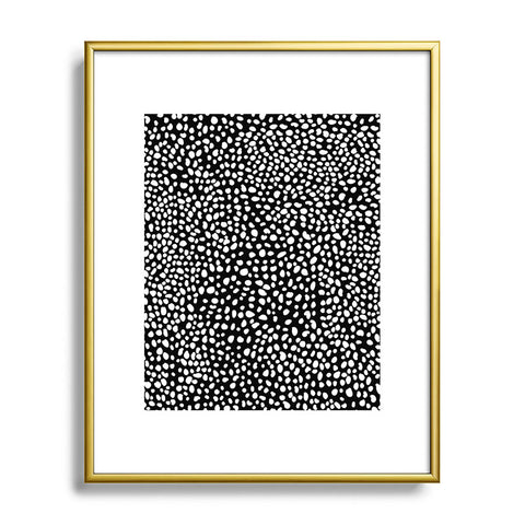 Iveta Abolina La Jardin Noir I Metal Framed Art Print