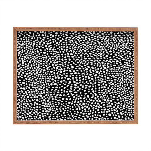 Iveta Abolina La Jardin Noir I Rectangular Tray