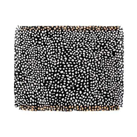 Iveta Abolina La Jardin Noir I Throw Blanket