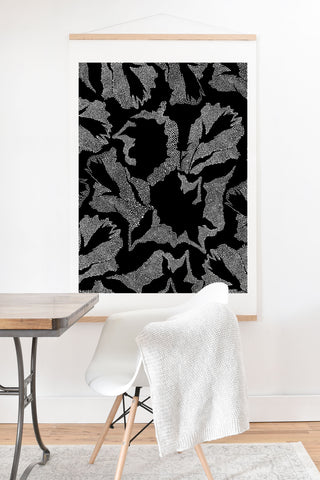 Iveta Abolina La Jardin Noir II Art Print And Hanger